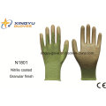 Рабочие перчатки из безопасного полиэфира с покрытием из нитрила (N1801-1)